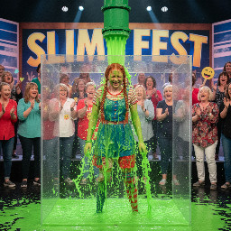 Teen girl dressed as pippi longstocking