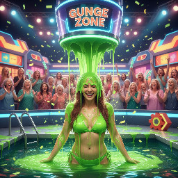 a young brunette long haired, caucasian happy enjoying in bikini, in the swimming pool.