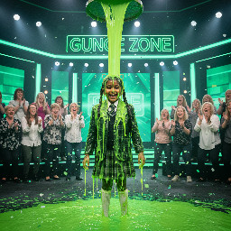 Pettite south indian girl with dark skin. Her black hair is in a tight ponytail and she is wearing a knee length school skirt, long socks and a school blazer. She is wearing a thin metalic hair band shaped like cat ears. She is standing straight. She is laughing. Photorealistic.
