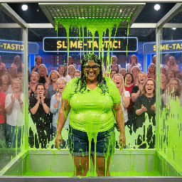 Plump south Asian woman, black shoulder length hair, glasses wearing a t-shirt and shorts