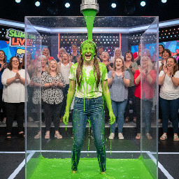 Young teen girl with straight chestnut brown hair in low pigtails. dressed in t-shirt and jeans. Photorealistic.