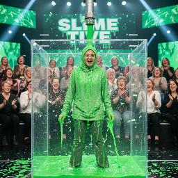 19 year old girl with light grey hijab and glasses light grey hoodie grey flair pants white sneakers